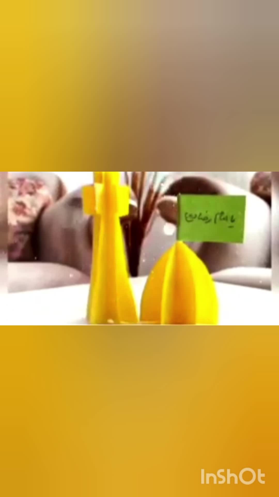 گنبدو گلدسته حرم امام رضا علیه السلام