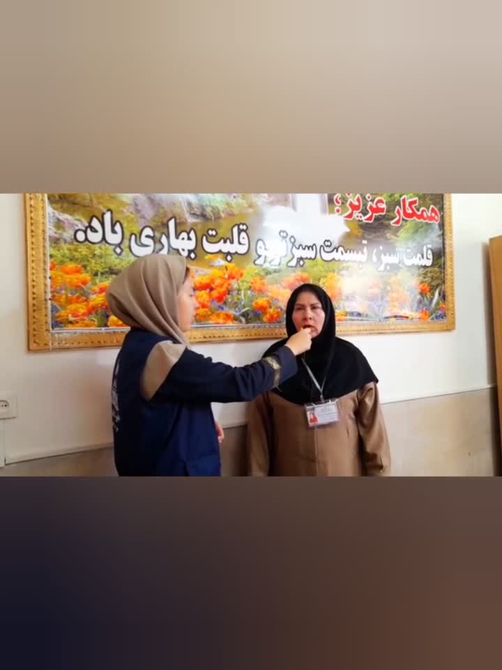 مصاحبه با رئیس حوزه امتحانی دبیرستان دخترانه زمزم