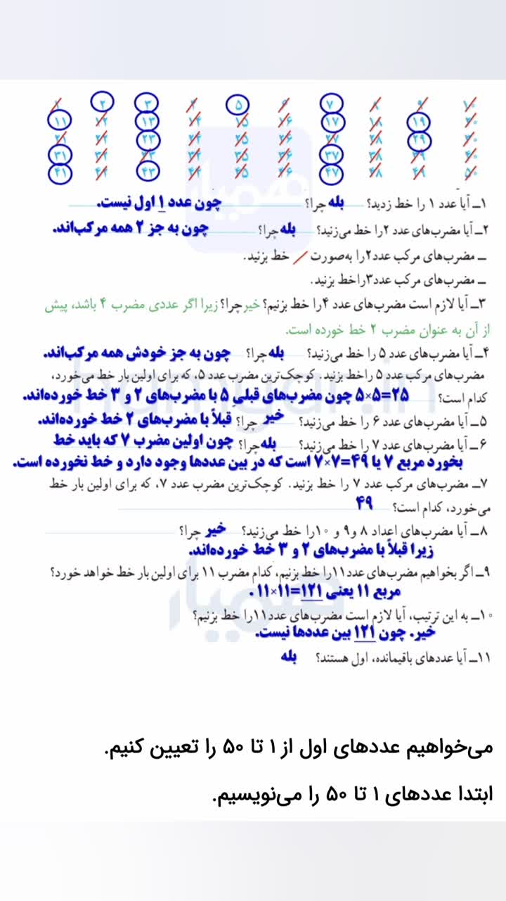 تدریس فصل 2 ریاضی هشتم بخش اول
