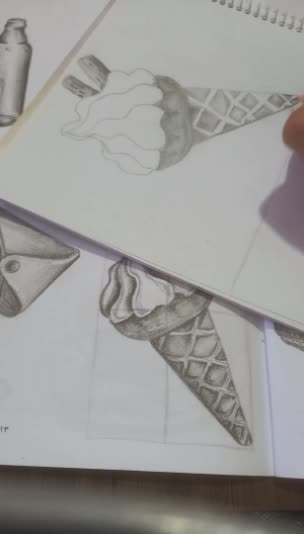 آموزش طراحی بستنی قسمت دوم