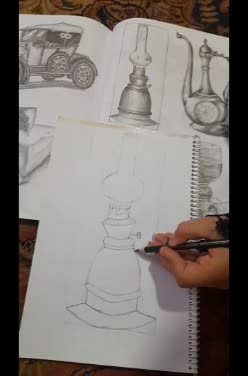 آموزش طراحی چراغ نفتی قسمت سوم