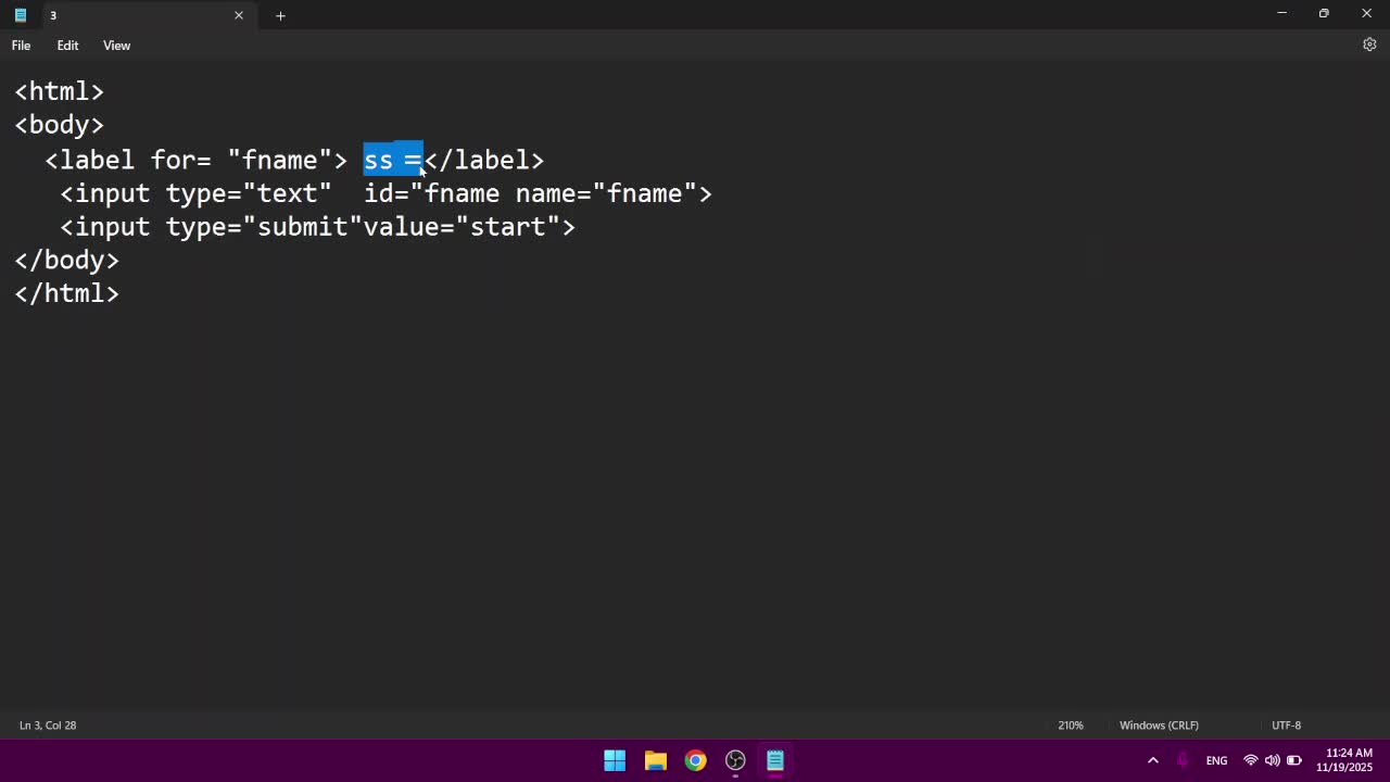 اموزش ساختن دکمه در نوت پد با فرمول راحت .